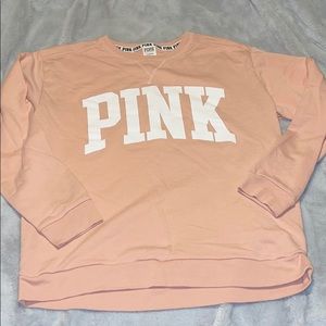 PINK Victoria secret sweatshirt size large